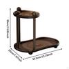 2 Tiers Countertop Organizer Cosmetics Storage Display Rack,Vanity Tray,Makeup for Dresser