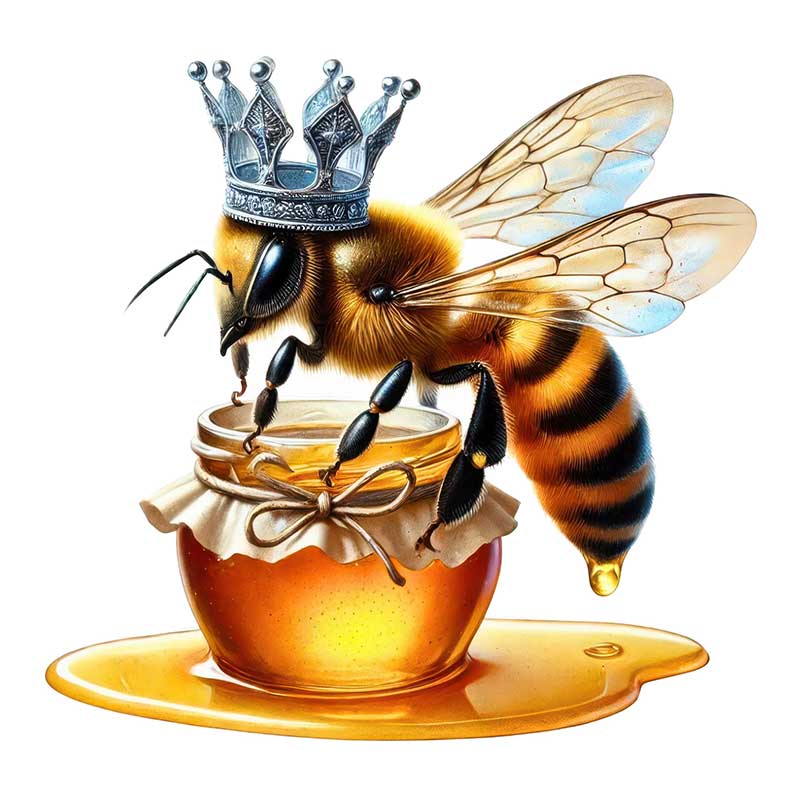 Queen Bee Car Stickers Waterproof Vinyl Decals Auto Body Window Bumper Decor Motorcycle Helmet Stickers Y08