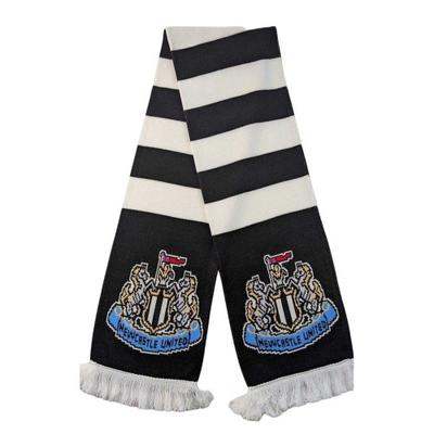 Newcastle United FC Crest Acrylic Football Scarf
