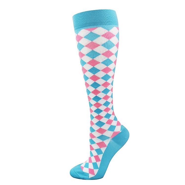 Elastische Kompressionssocken in mittlerer Länge für Outdoor-Radsport und Sport