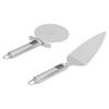 Pizza Cutter 2PCS Stainless Steel Blade Polishing Process Ergonomic Handle Shovel Rolling Cut Pizza
