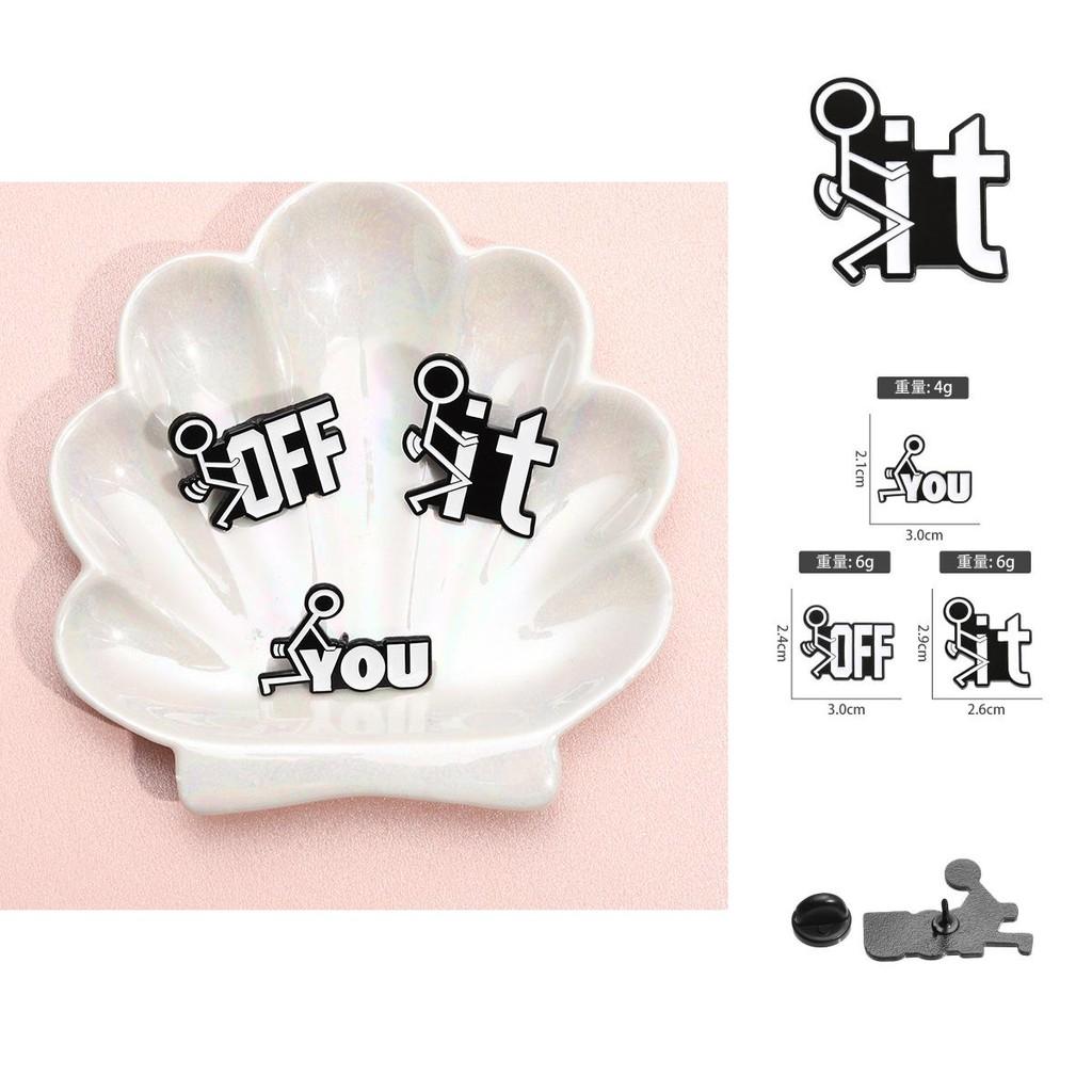 Charming Alloy Cartoon Character Brooches With Colorful Designs For Festive Winter Occasions