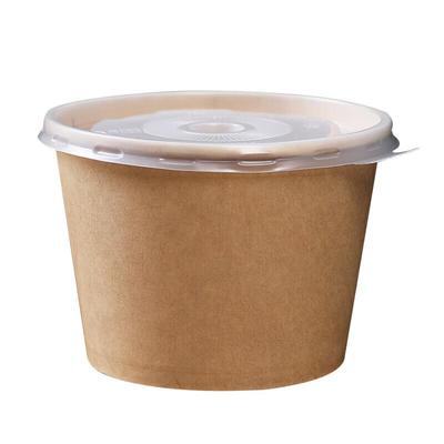 Disposable Bamboo Fiber Takeaway Bowls with Lids, 550ML (50-pack)