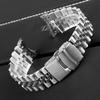 Für Casio Swordfish Uhrenarmband MDV-106 MDV-107 MDV106 MDV107 Uhrenarmband 2784 Edelstahl Uhr Herren-Kette 22mm Armband 22mm