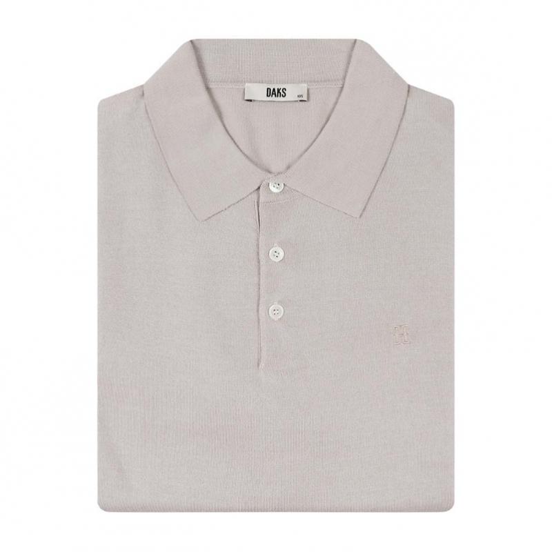Daks 26 Ss Viscose Blend Plain Collar Knit Dmp1swtl102i1
