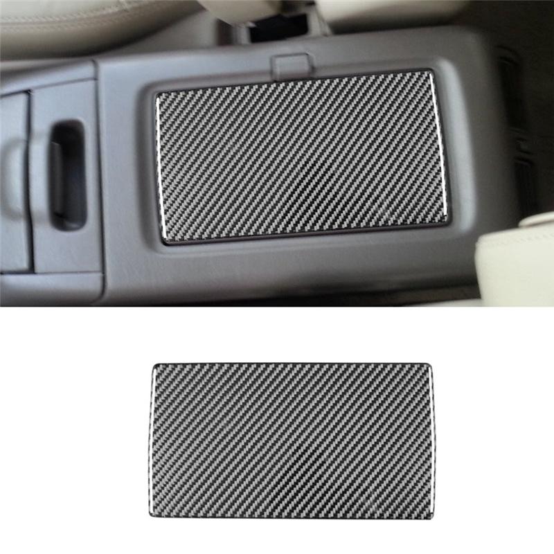 A03E-Real Carbon Fiber For Lexus RX300 1998-2003 Car Center Console Armrest Box Panel Cover Trim Interior Accessories