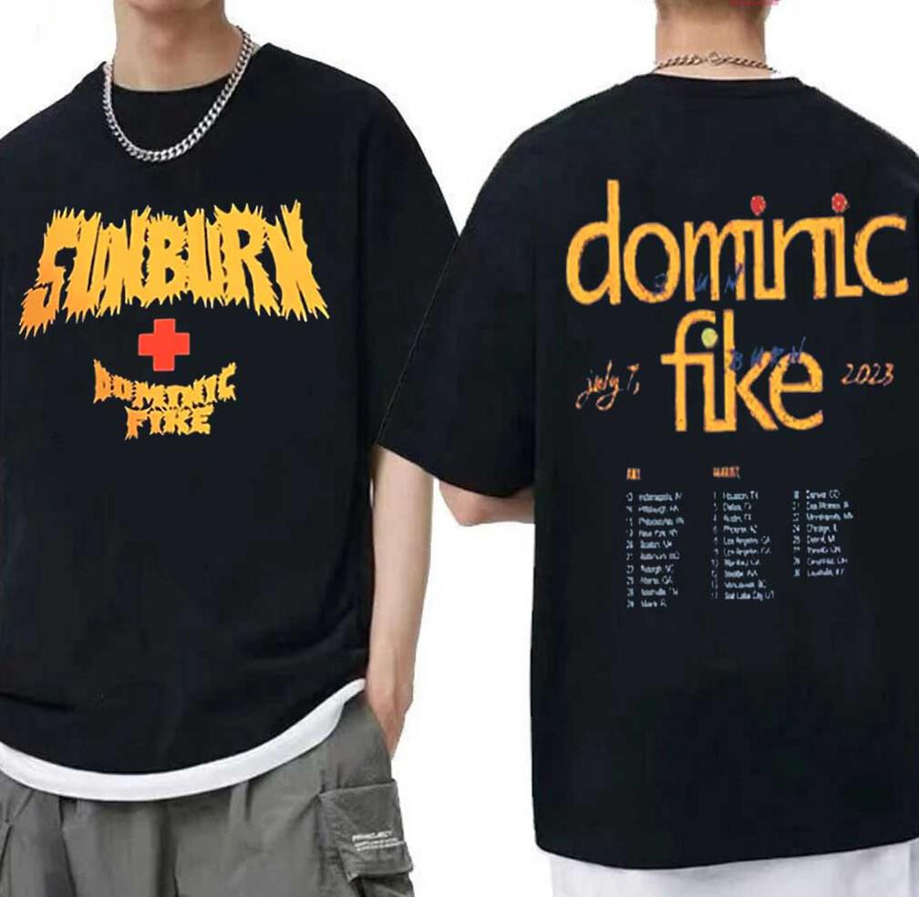 New Dominic Fike Sunburn 2023 Tour Gift For Fans Shirt DN193 XXXL