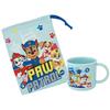 Skater Children's Cup Bag 21 x 15cm Paw Patrol 23 Made in Japan KB62-A