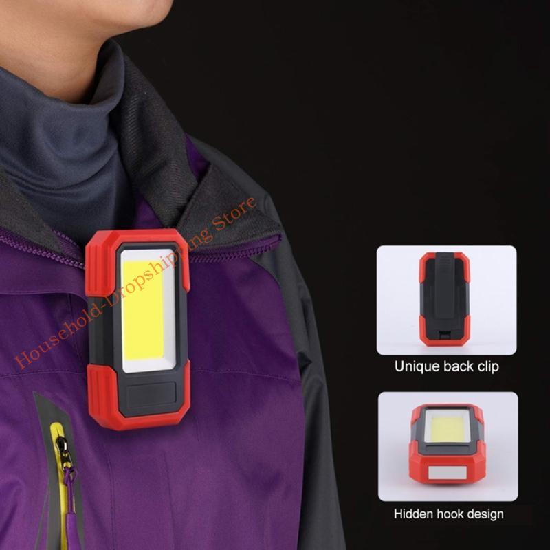 85AD LED Battery Power Portable Work Light Magnet Hanging Hook Job Site Lighting for Cars Repairing Camping