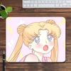 Anime Mousepad Small LockEdge Mouse Pad For Gamers Computer Desk Pad Rectangular S-Sailors Moons Anti-slip Rubber