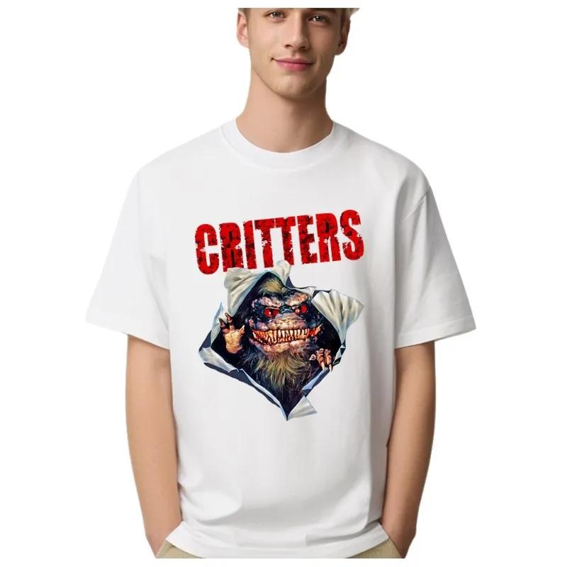 Critters the Movie T Shirt Men Fashion Men T Shirt Tee Print Short Sleeve Tshirt Women Top Luxury Brand Cotton T-Shirt Clothes