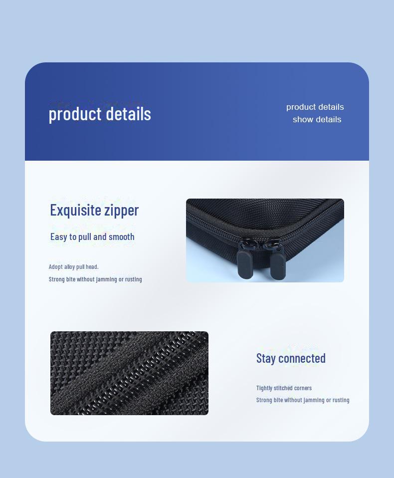 Biaz Travel Digital Storage Bag: Power Cable, Mouse & Hard Disk Protection