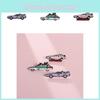 Unique Cartoon Car Shaped Alloy Brooch Fun Stylish Pin For Fashionable Accessories