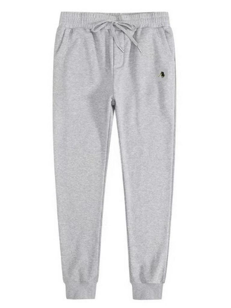 Sudadera con capucha forrada de felpa para hombre, Bordada, Corte holgado, Estilo polo Otoño/Invierno, Tallas grandes, Diseño RL