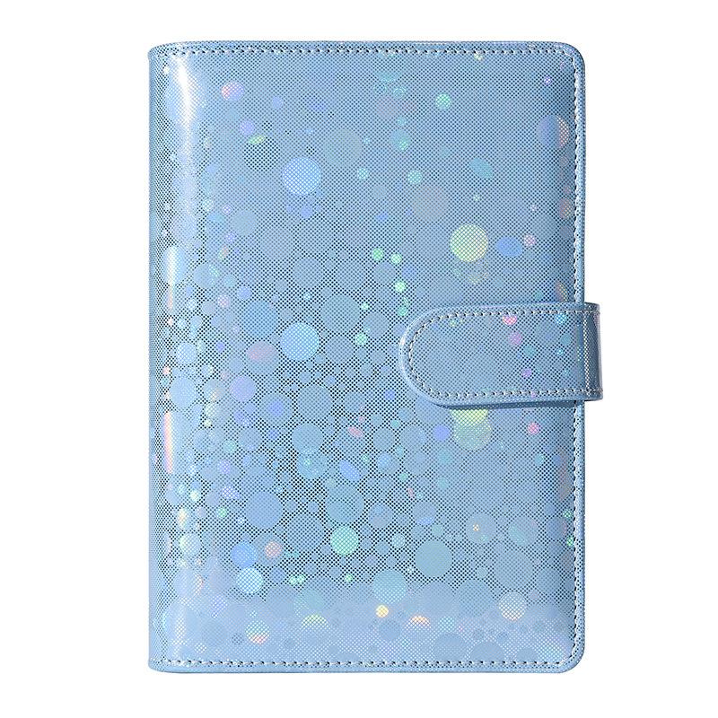2023 A6 Spiral Loose-Leaf Pu Leather Budget Binder Notebook Planner with Cash Zipper Envelopes for Budgeting