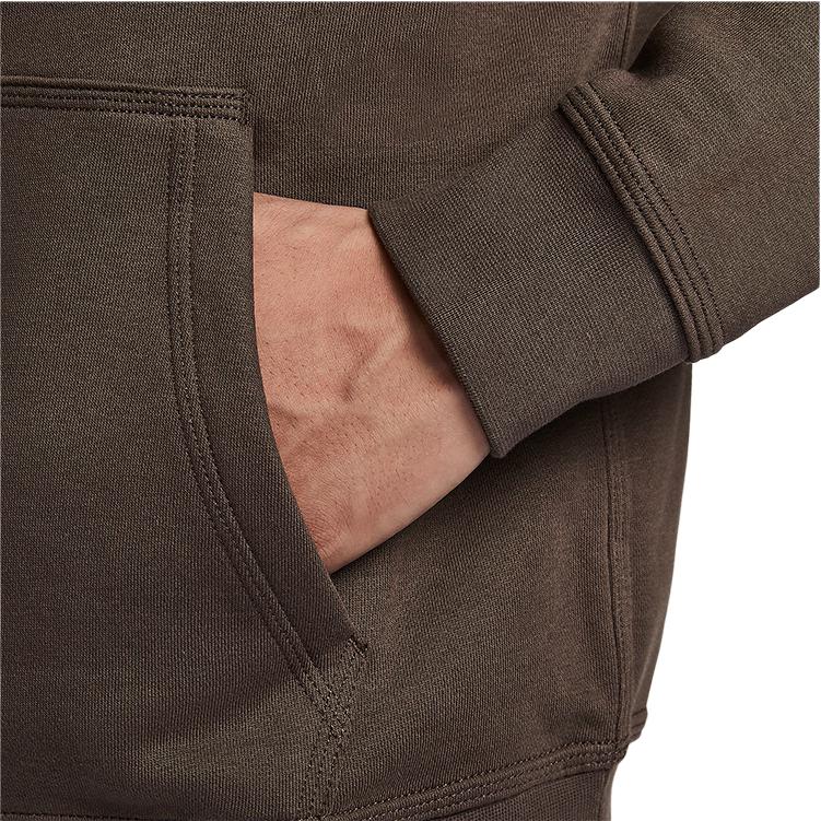 Nike Sweatshirts Men's Brown Hooded Moderate 623453-237