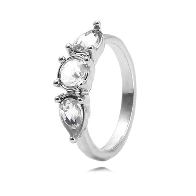 Anel Empilhável Cor Ouro Estilo Europeu Coroa Flor Anel de Dedo Para Mulheres Esposa Joia de Casamento Noivado Oferta Especial