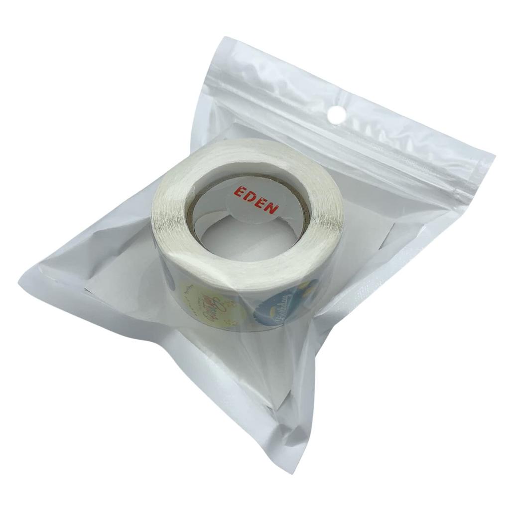 EDEN Cute Colorful Happy Birthday Gift 8 Approximately 500 Stickers Stickers x 8 Perfect for Decorating Birthday Gifts Stickers, Designs, 2.5cm Round,