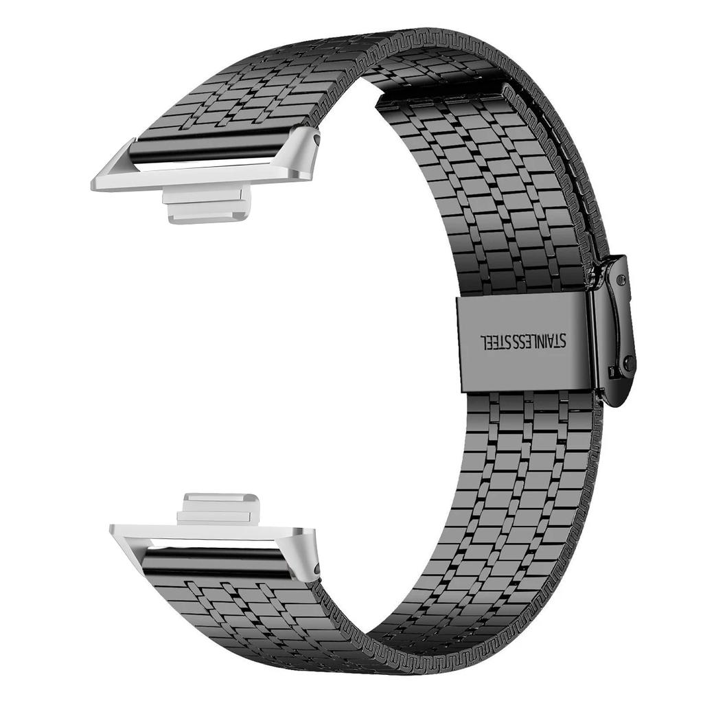 Curea Nouă din Oțel Inoxidabil Pentru Huawei Watch Fit 3 Metalică Flexibilă Tip Plasă Brățară Femei Bărbați Curea Buclă Pentru Huawei Fit 3 Înlocuire