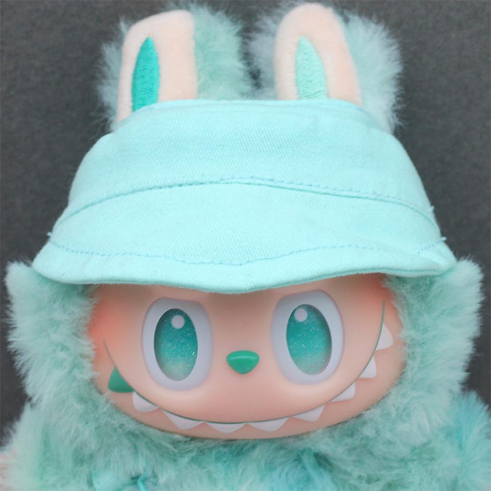 For 17cm Labubu Doll Clothes Fashion Clothes Cap Doll Clothes Color Match Hat Dolls Accessories Cute Decoration Little Clothes