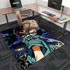 1pc Anime Cartoon Design Chair Mat - Kyojuro Rengoku Inspired Office Rug, Non-Slip Carpet for Home Decor, Suitable for All Seasons, Perfect Gift for A