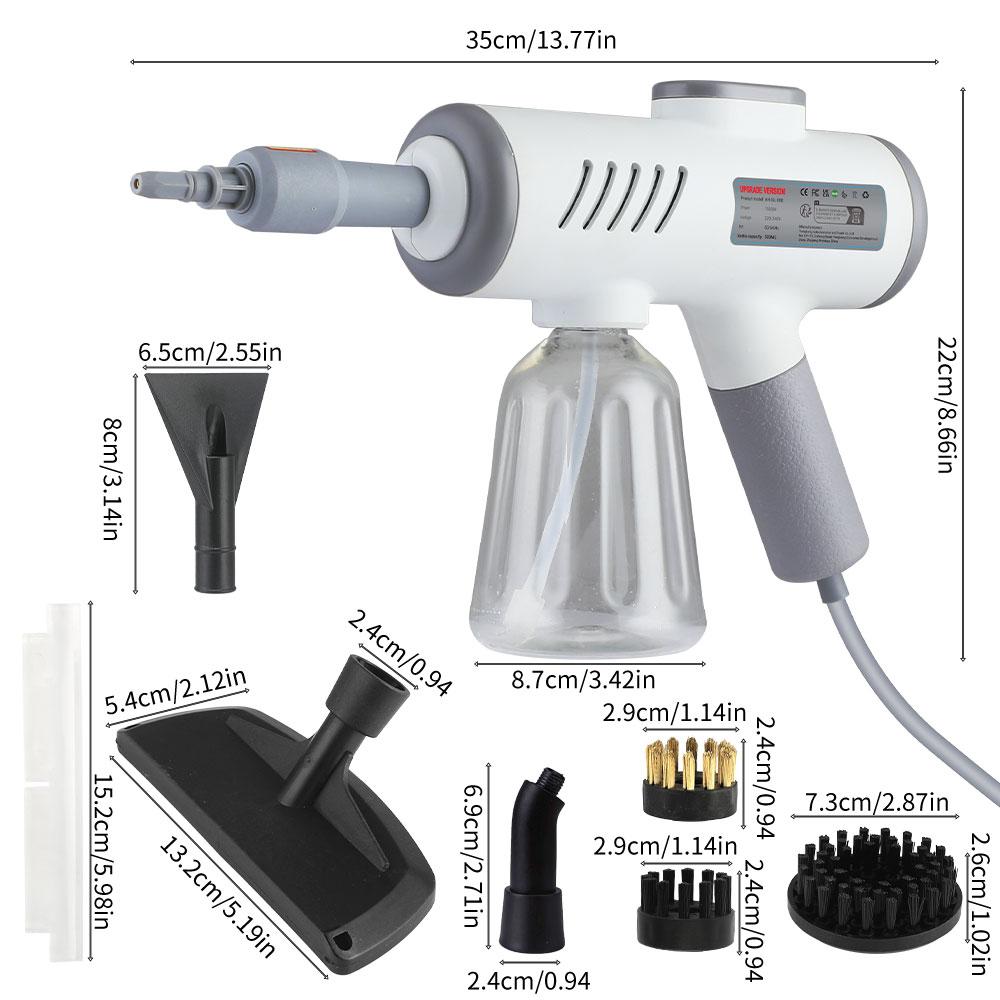 

Ручной паровой пистолет высокотемпературная и пароочистительная машина высокого давления Многофункциональная портативная маленькая уборочная машина