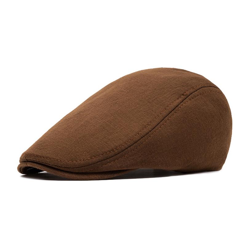 

1Pc Gatsby Cap Flat Ivy Hat British Style Golf Cabbie Fashion Newsboy Polyester Men s Beret