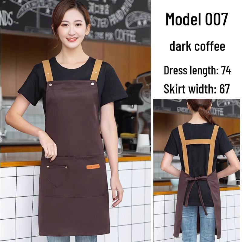 

Waterproof & Oilproof Kitchen Apron 2025 - Stylish Unisex Cooking Smock for Home & Restaurant