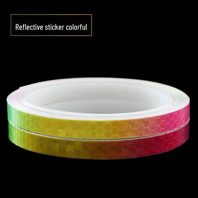 Reflective Luminous Stickers for Bikes and Motorcycles Wheels