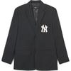 Nový MLB SS24 New York Yankees Business oblek Unisex Černý 3AJKV0141-50BKS