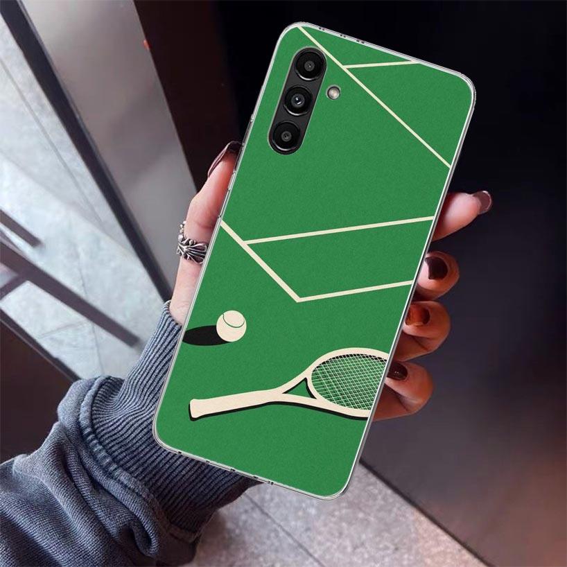Tennis Sport Phone Case For Samsung Galaxy A17 A16 A15 A14 A13 A57 A56 A55 A54 A53 A37 A36 A35 A34 A33 A26 A25 A24 A23 Galaxy A1