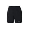 Li-Ning Quick-Dry Solid Color Running Training Breathable Round Neck Drop Shoulder Short Sleeve Sports Mid-Waist Elastic Waist Shorts Set AHST575-1-TZ