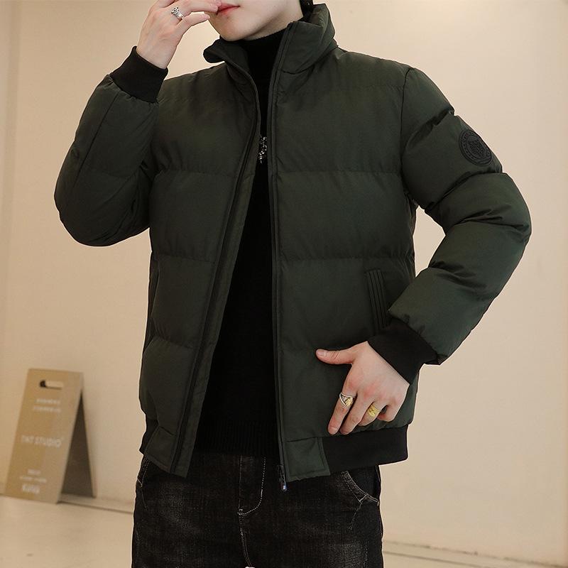 

Men s Thickened Hooded Winter Cotton Coat - Trendy Short Workwear Jacket XXL
