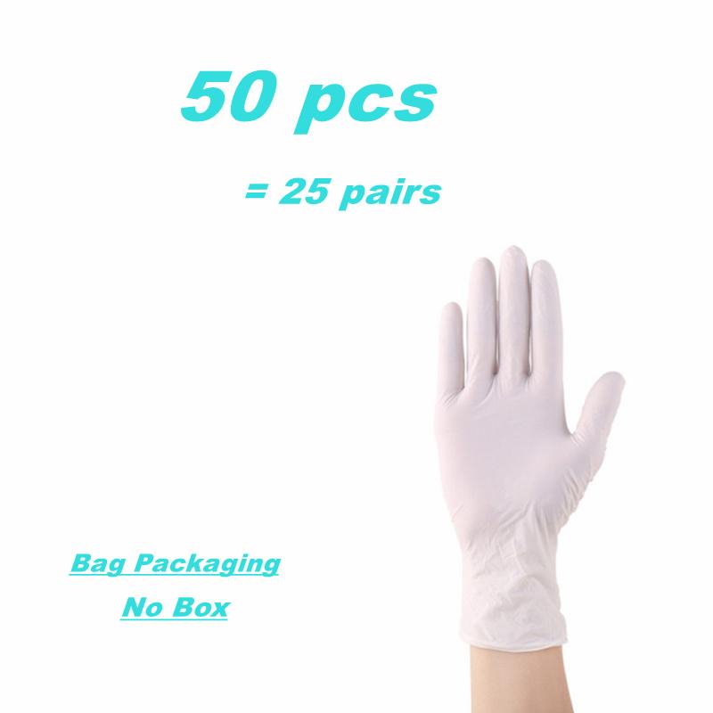 Disposable Nitrile Gloves Waterproof Non-slip Latex Free Gloves for Household Cleaning Kitchen Dishwashing Gardening Work Gloves