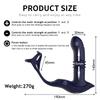 Wireless Anal Vibrator Cock Ring Delay Ejaculation Testicle Stimulator Thrusting Vibrating Prostate Massager Sex Toy for Couples
