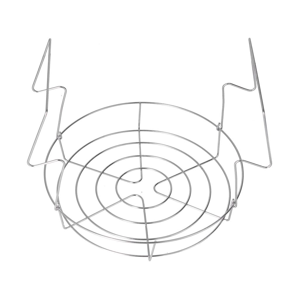 Stainless Steel Canning Rack Anti Rust Anti Scalding Foldable Contoured Steel Handles Rack