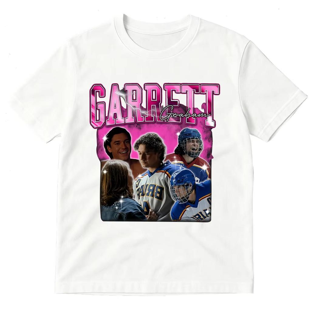 2026 Sommer Heißer Verkauf Außerhalb des Campus Garrett Graham Grafik T-Shirts Briar University Eishockey T-Shirt Unisex Lässig Outdoor Baumwoll-T-Shirt