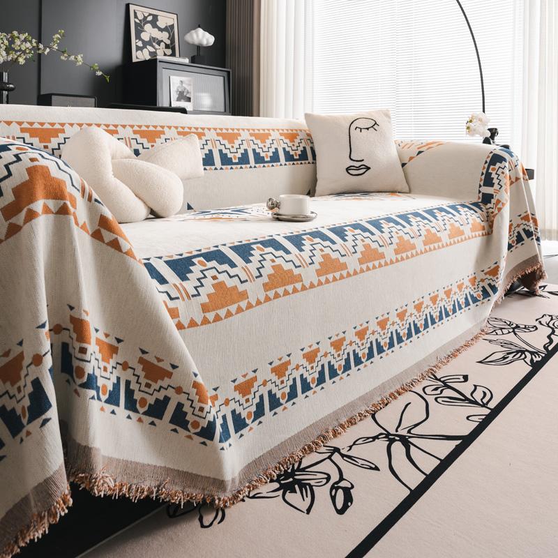 EIFLOY-Retro Chenille Sofa Cover for Living Room, Couch Cover Blanket, Anti Scratch, Furniture Protector, for Pets, Cats