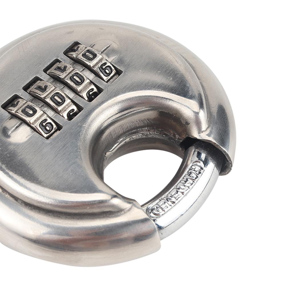 4 Digits Keyless Heavy Duty Locks Rustproof Stainless Steel Outdoor Combination Padlocks Waterproof for Cabinet Garage Shed Gate
