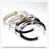 European & American Stainless Steel Two-Tone Woven Bracelet - Versatile Women's Accessory (10MM)