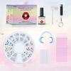 Tooth Gem Full Set Kit Sparkle Tooth Jewelry Durable Easy Apply Cosmetic Dental Accessory