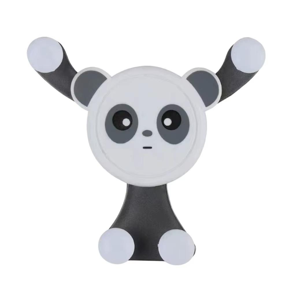 Universal car panda car phone holder all mobile phones GPS can be placed car interior car accessories cute holder car tools