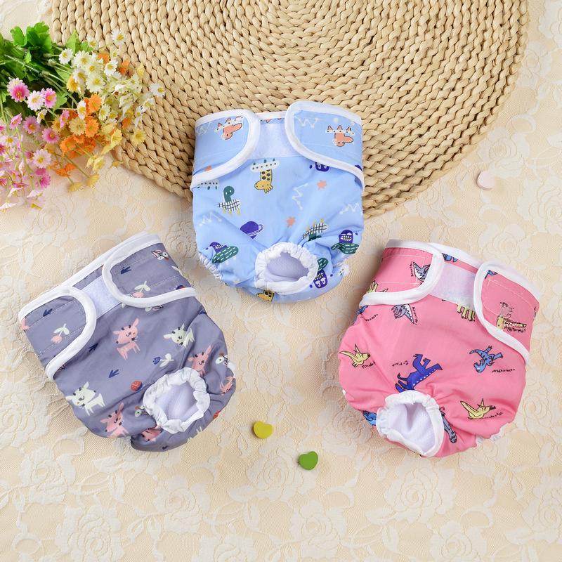 Unisex Haustierwindeln: Bedruckte Hundehygiene- & Menstruationshöschen