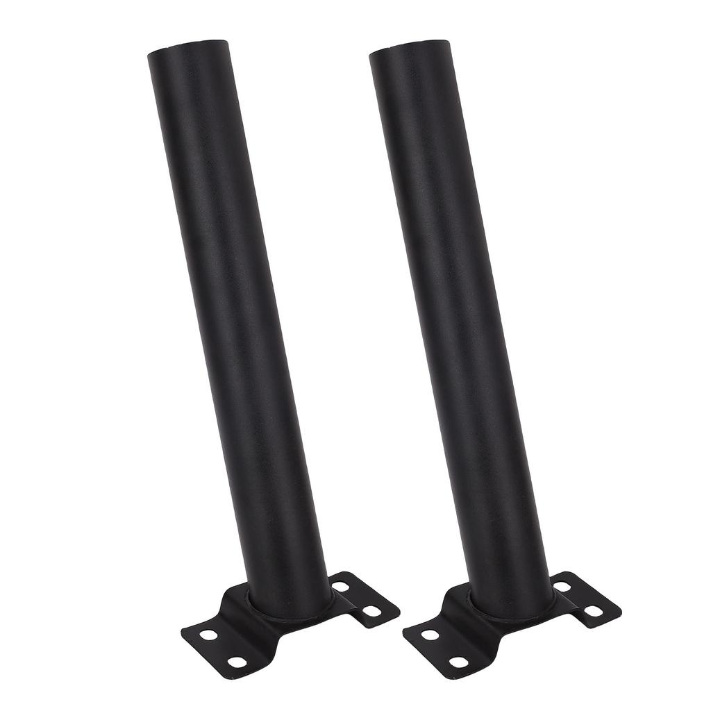 2 Sätze Lichtmastmontage Legierter Stahl Einstellbarer Winkel Multifunktional Solare Beleuchtung Montage