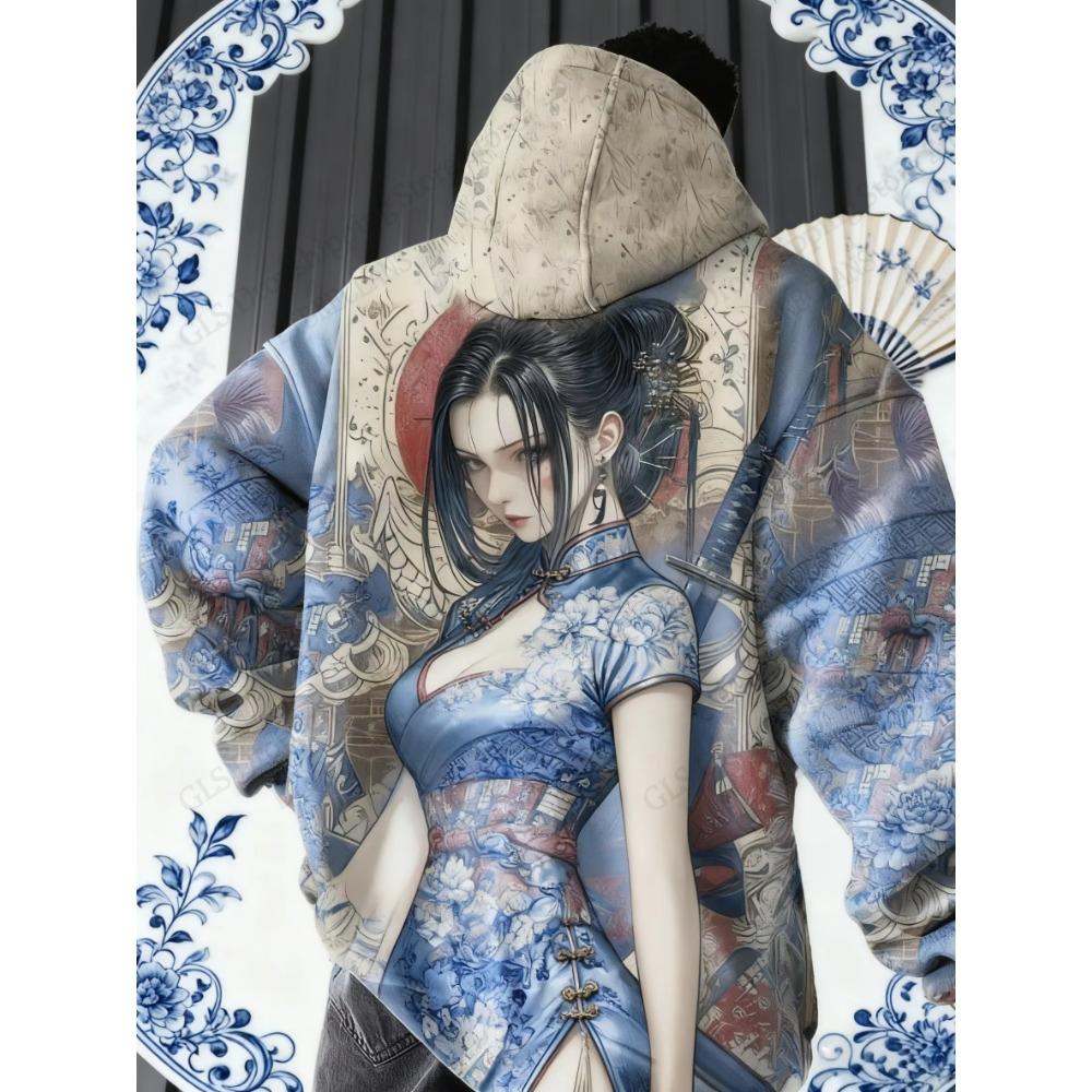 Japanese Anime Character Girl 3d Print Hoodie Men Women Fashion Full Sleeve Hoodie Sweatshit Men Sweats Women Clothing Oversized