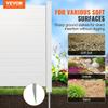 Outdoor Privacy Screens, 50" W x 50" H Air Conditioner Fence, Pool Equipment Enclosure, Horizontal Vinyl Privacy Fence, Perfect to Enclose Trash Can