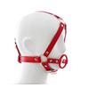 VaHppy Gag Máscaras Sexo Oral Jogos de Casal Role Play Cosplays Rainha Condicionamento Escravo de Cão PU Silicone Ossos de Cão Bolas de Sucção Argola O Bondage