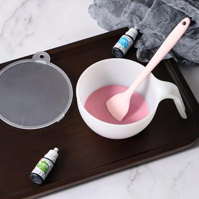 With Handle Circular Plastic Cream Microwave Salad Mixing Bowl Cooking Tool Coloring Bowl Baking Bowl Cooking Tool