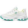 D Lites 1.0 Low Top Running Shoes White/Green Women's 99999863-WGR