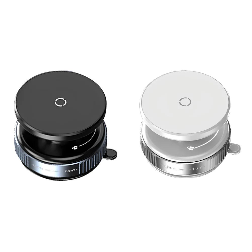 360° Rotatable Vacuum Magnetic Suction Cup Car Phone Holder for Magsafe For Iphone 12 13 14 15 16 Magnetic Attraction Phone Hold